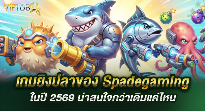 เกมยิงปลาของ Spadegaming ในปี 2569 น่าสนใจกว่าเดิมแค่ไหน